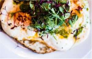 Recipes with Nadia Coetzee - Nutritionist - Root Your Health Perth Buckwheat crepe with fried eggs and pesto