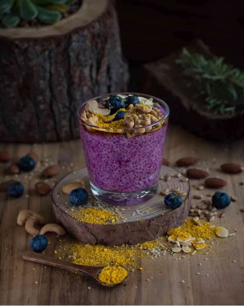 Recipes with Nadia Coetzee - Nutritionist - Root Your Health Perth Chia seed Parfait