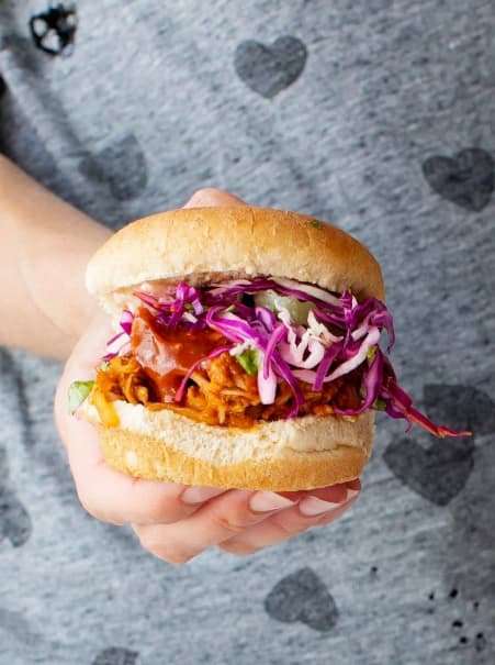 Recipes with Nadia Coetzee - Nutritionist - Root Your Health Perth Pulled Jackfruit Sandwich