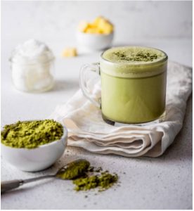 Nadia Coetzee - Nutritionist - Root Your Health - Perth - Green Matcha Mint Latte
