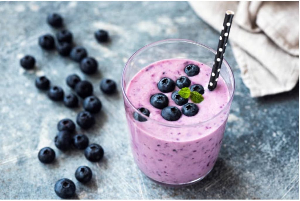 Recipes with Nadia Coetzee - Nutritionist - Root Your Health Perth - Kiddies Blueberry Smoothie