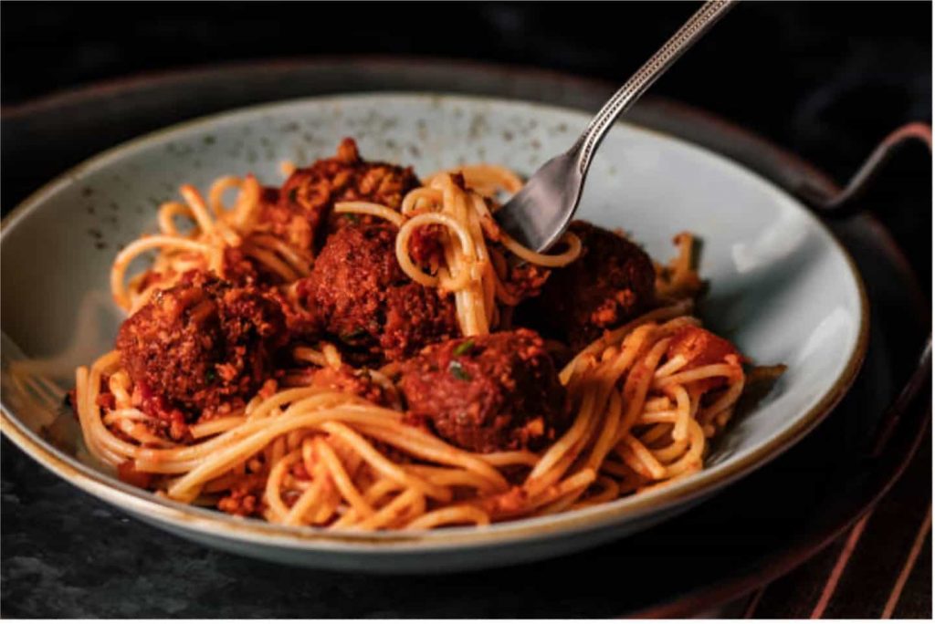Recipes with Nadia Coetzee - Nutritionist - Root Your Health Perth - Falafel Spaghetti Bolognaise