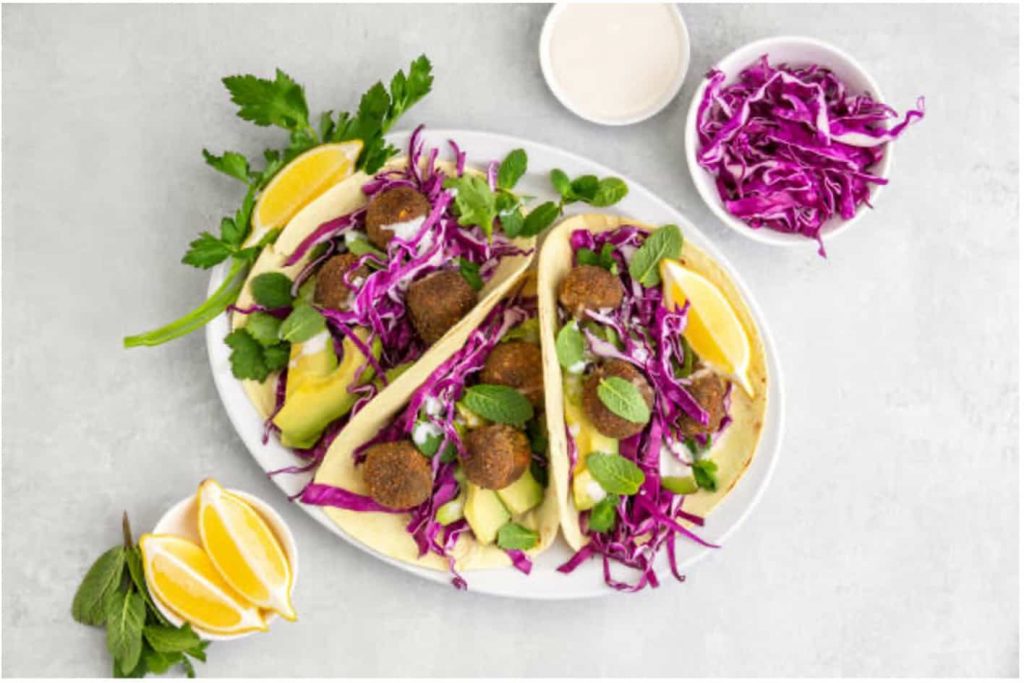 Recipes with Nadia Coetzee - Nutritionist - Root Your Health Perth - Falafel Taco's