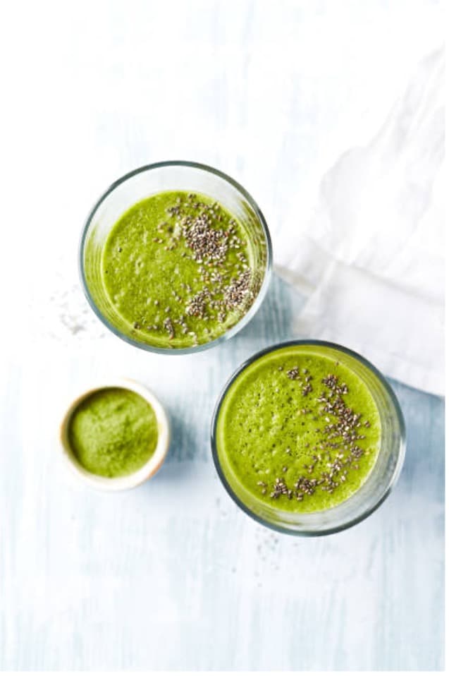 Recipes with Nadia Coetzee - Nutritionist - Root Your Health Perth - Kiddies Green Smoothie