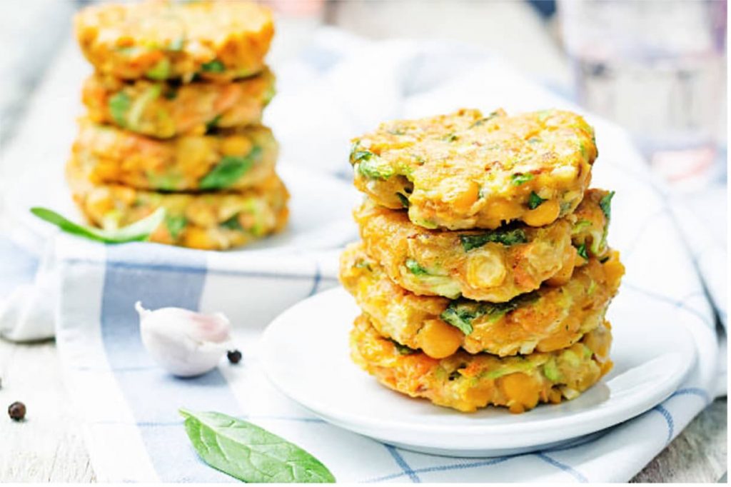 Recipes with Nadia Coetzee - Nutritionist - Root Your Health Perth - Veggie Chickpea Patties